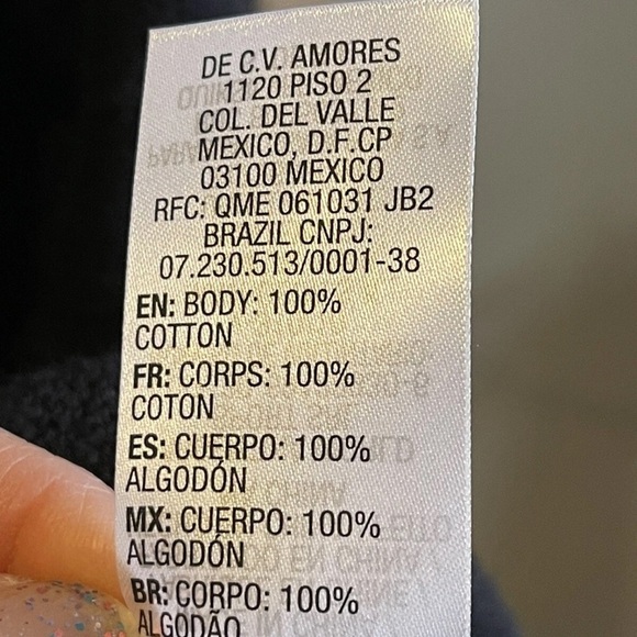 Roxy Sweater Navy Blue Sz M Open Cardigan Hood Mesh Sleeves Cotton Beach 90s Y2K - Picture 11 of 12